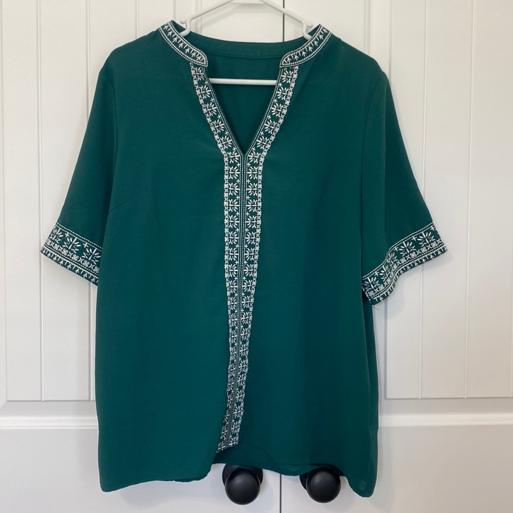 Large green top